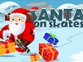 Санта на коньках
