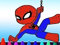 Человек-паук Раскраска