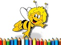 Книжка-раскраска пчелка Майя